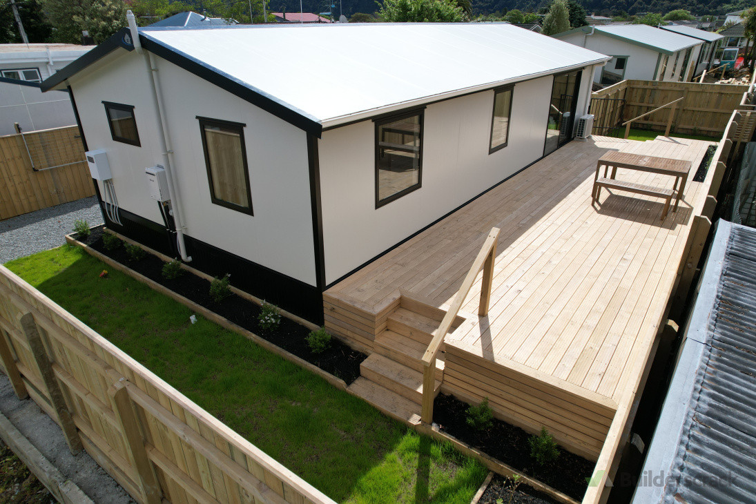 Deck, Fencing, planter box's and lawn that we have done (basically the whole site you can see)