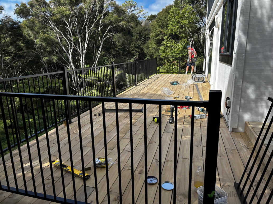 Decking and handrails