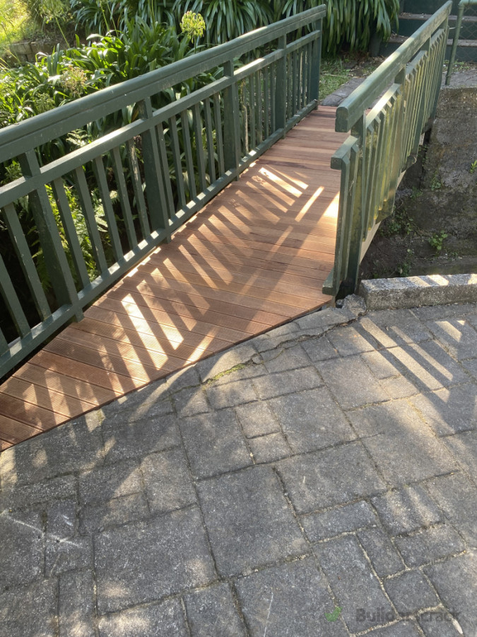 Re-build of kwila walkway bridge