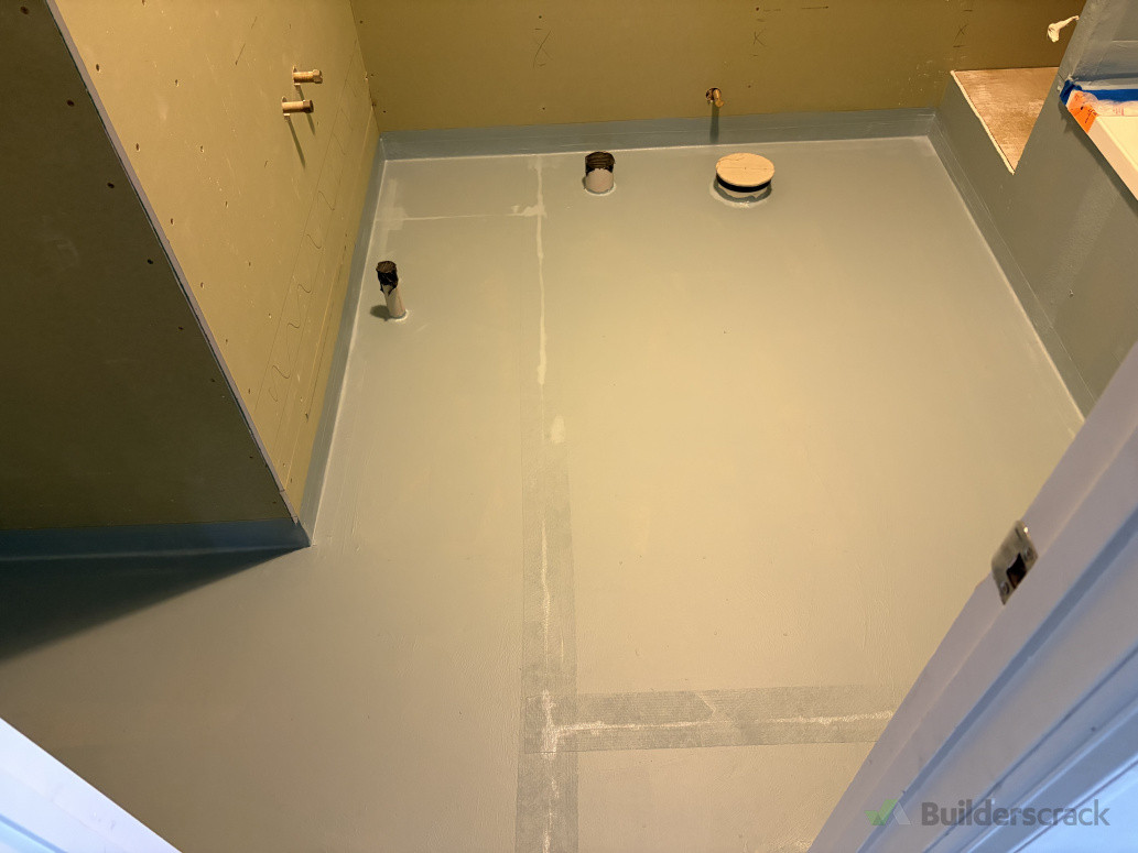 Waterproofing floor
