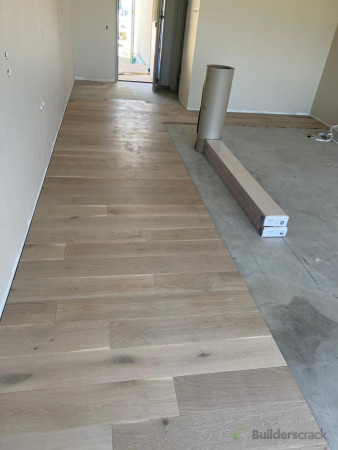 Timber floor installation, steam carpet cleaning