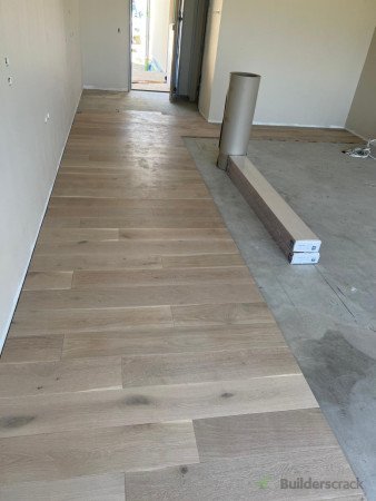 Timber floor installation, steam carpet cleaning