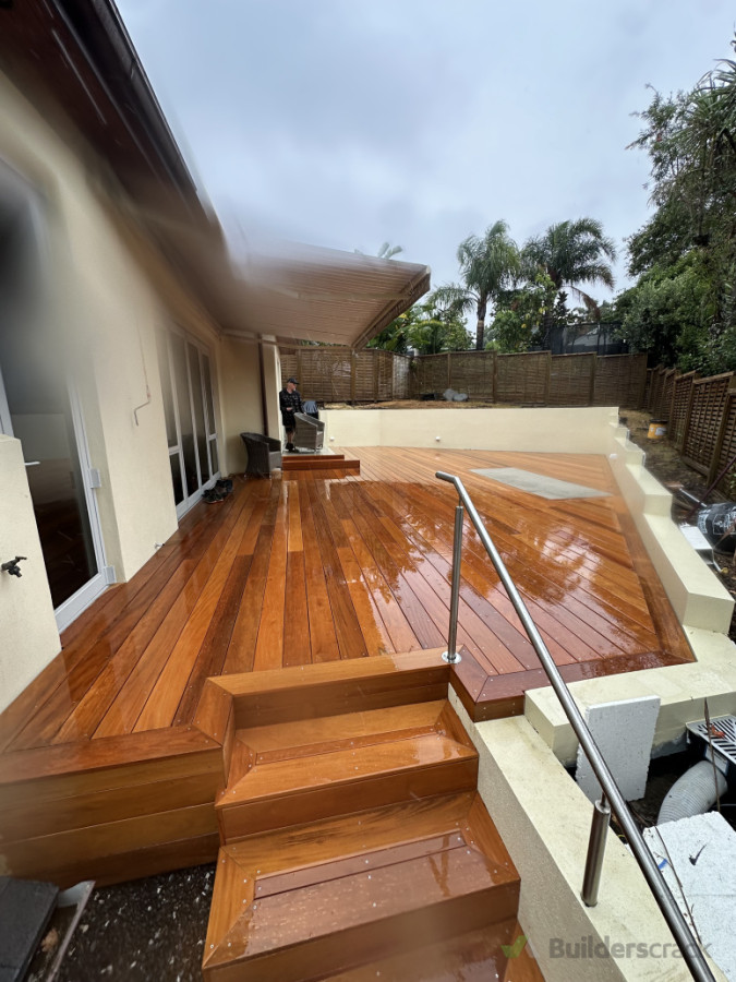 Garapa deck