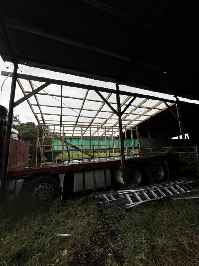 Frame and Roofing (Farm Shed)