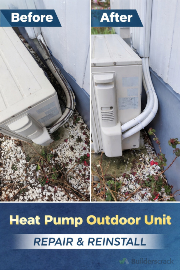 Make good heat pump outdoor unit