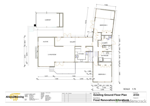 Exist Ground Floor Plan