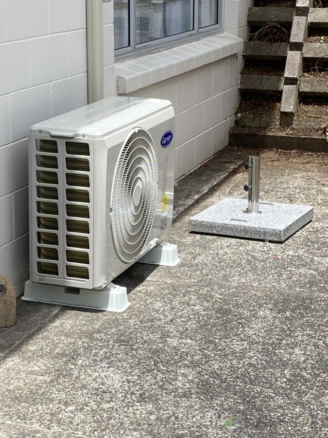 Professional outdoor installation