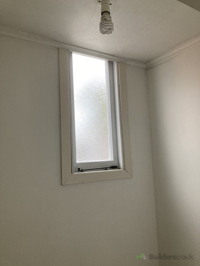 New replacement sash installed