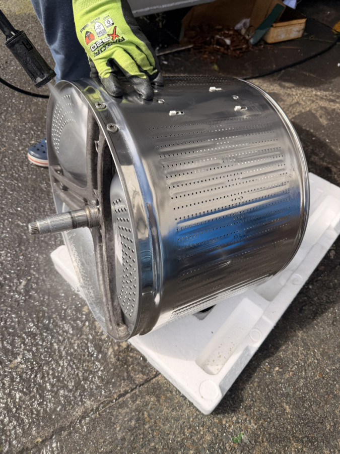 Drum total cleaning