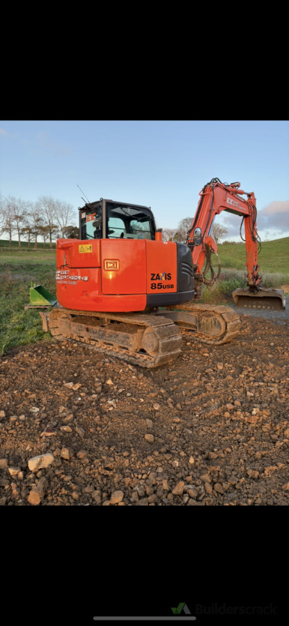 One of our excavators