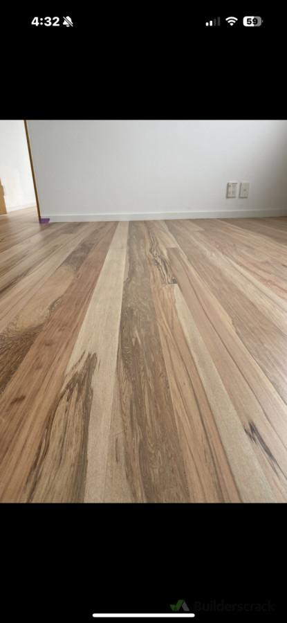 Recycled rimu flooring