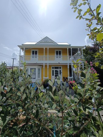 Facade of the villa after renovation