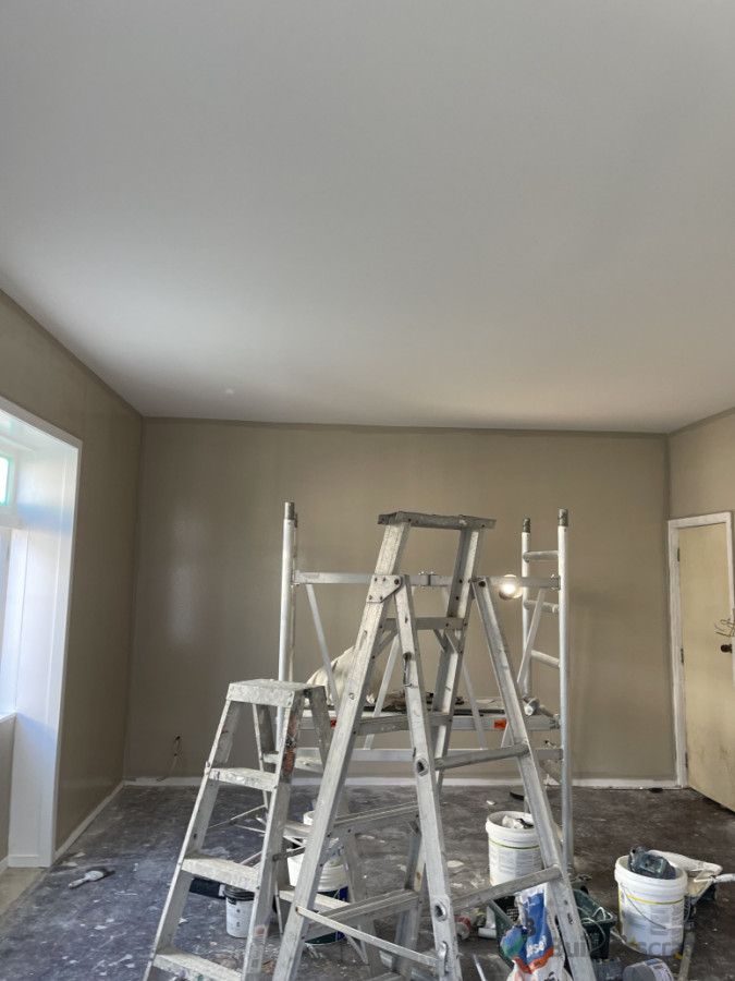 After ceiling painting refresh