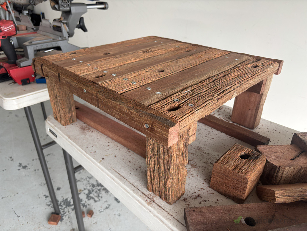 Aged Yarrah left untreated for this project