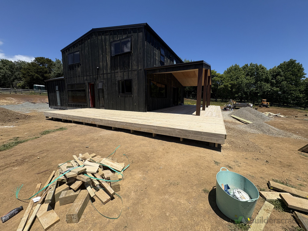 Pine deck