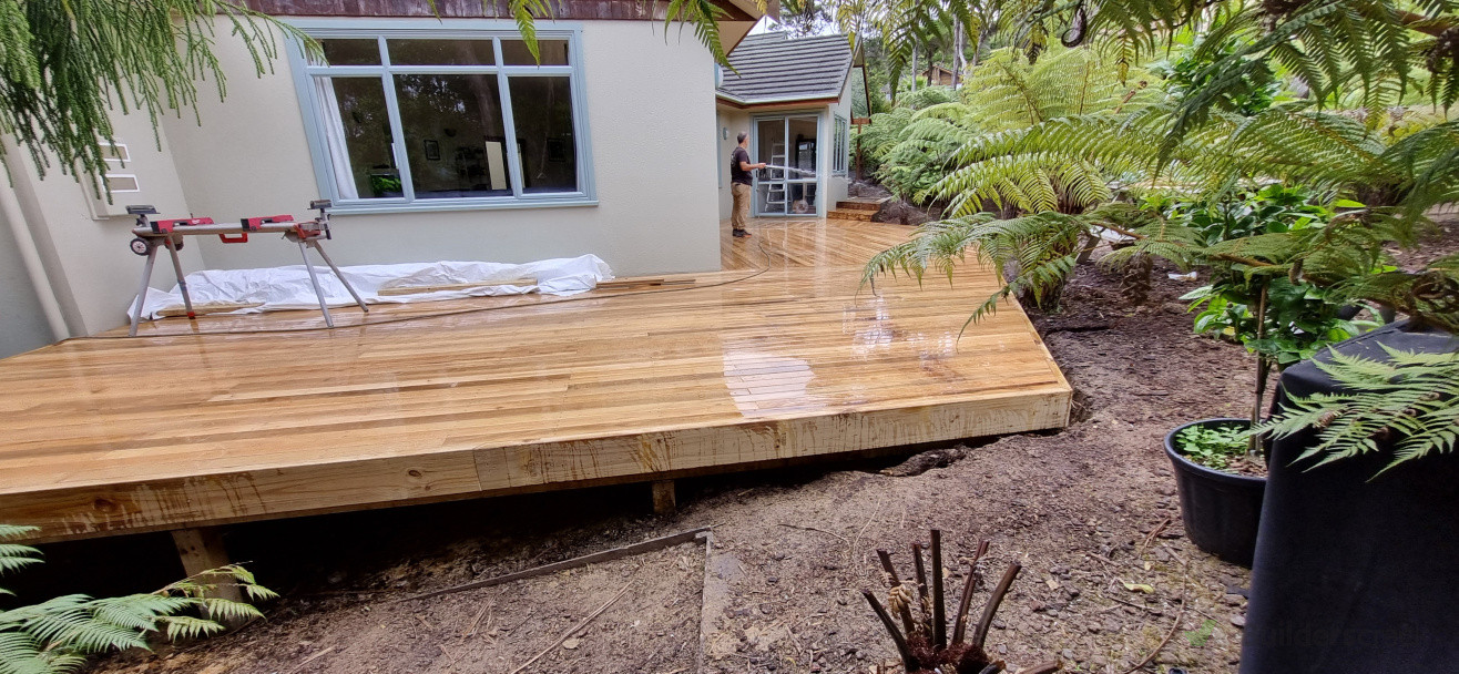 New deck