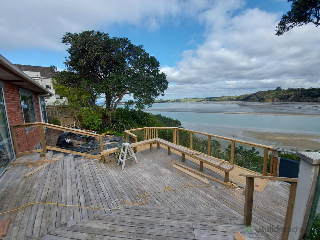 Adding more usable entertaining area and safety