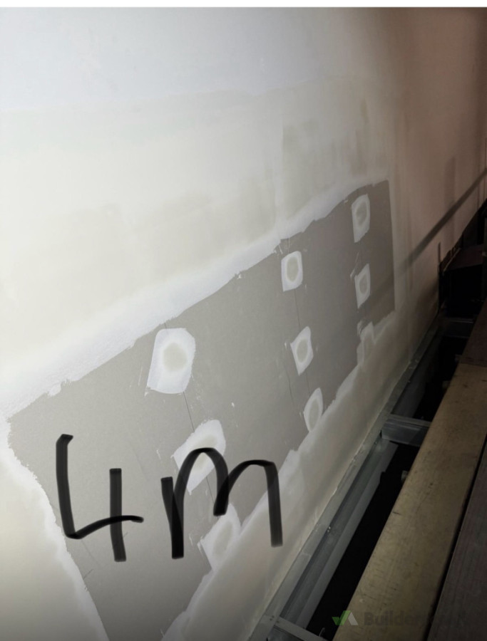 Level 4 finish work in progress  interior plastering