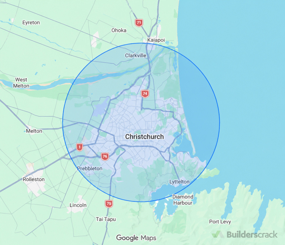 Our service area