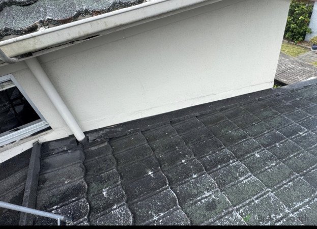 Old side apron was letting water in