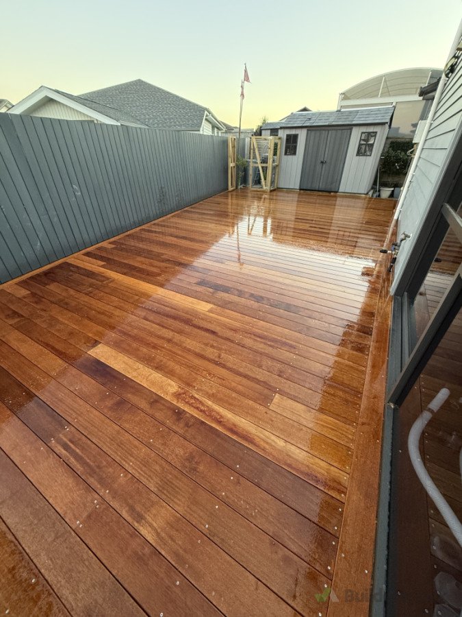 kwila deck build
