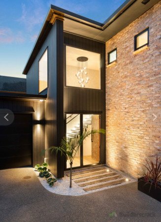 Front entry railway sleepers