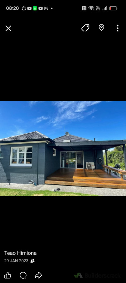 Roof , house and deck restoration
