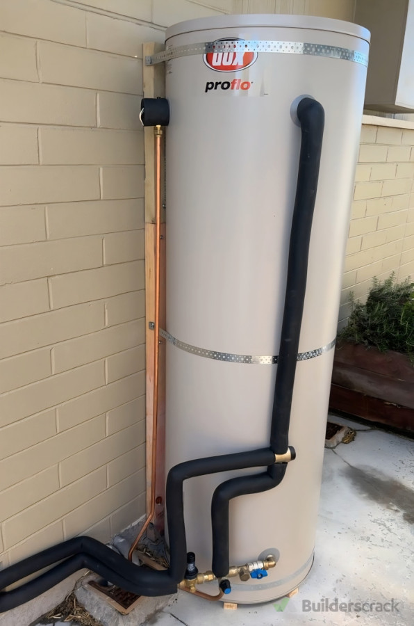 Mains pressure cylinder upgrade