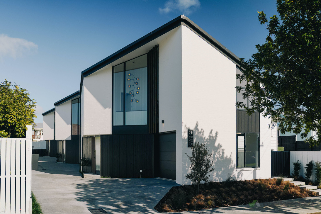 Construkt Architects 66 Huia Road Townhouses