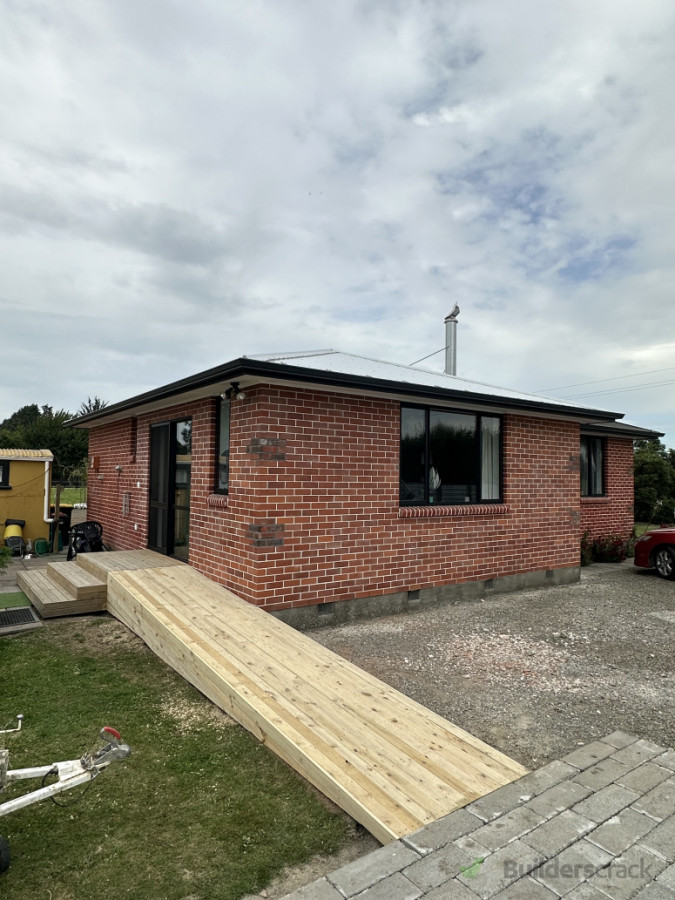 Competed extension + ramp