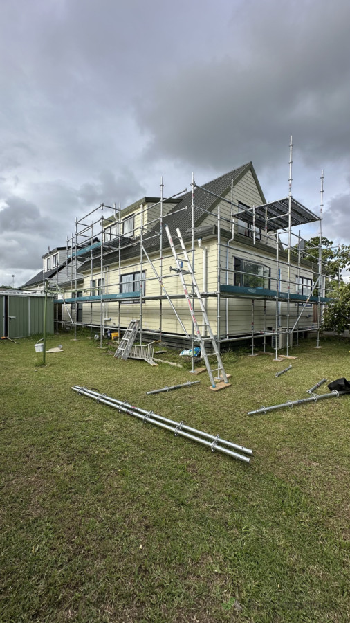 Roof and exterior painting