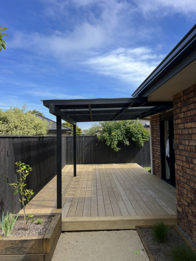 Entry Level Decking and Shelter