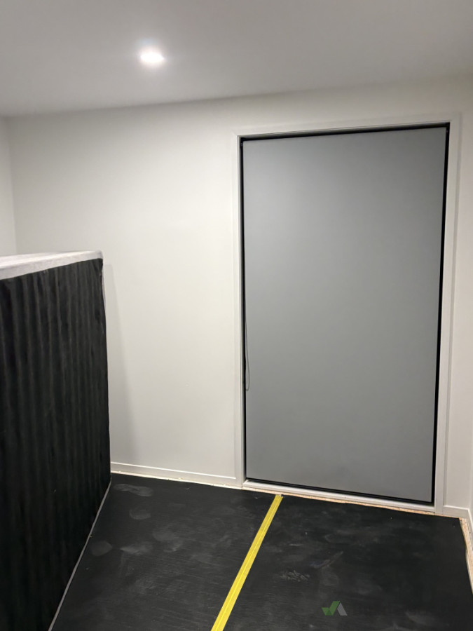 New full length blind installed