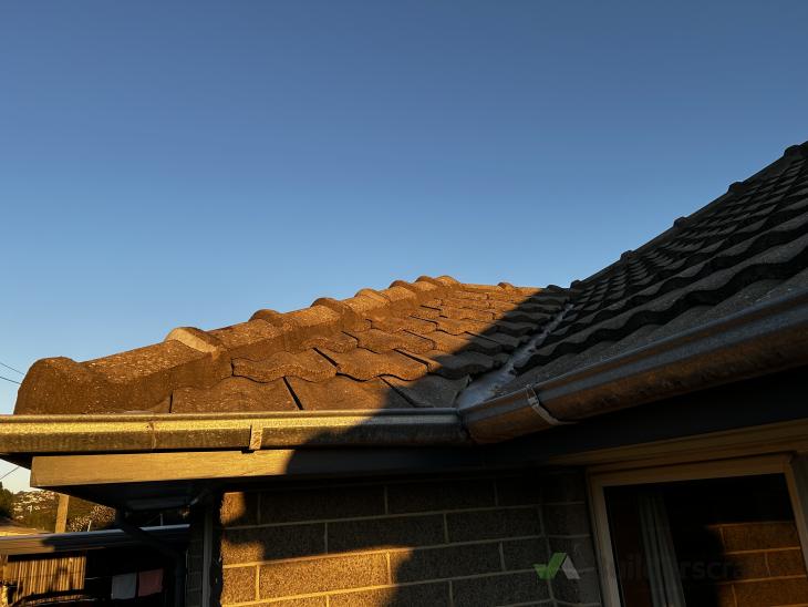 Re-mortar ridge capping on concrete tile roof (#1260385) | Builderscrack