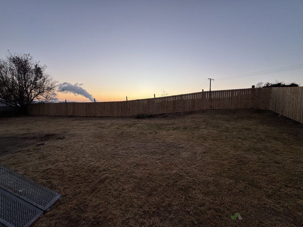 1.8m timber fence