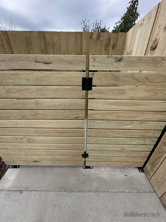 Timber mini gates