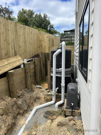 Tank installed