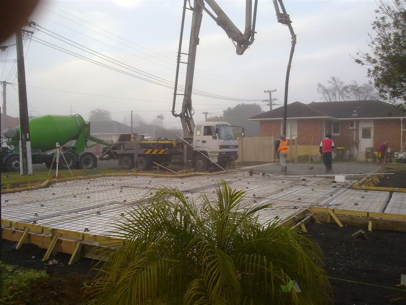 Completely assemble Pod floor ready for Concrete.