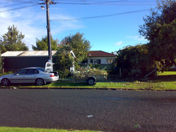 Start of Site clearing