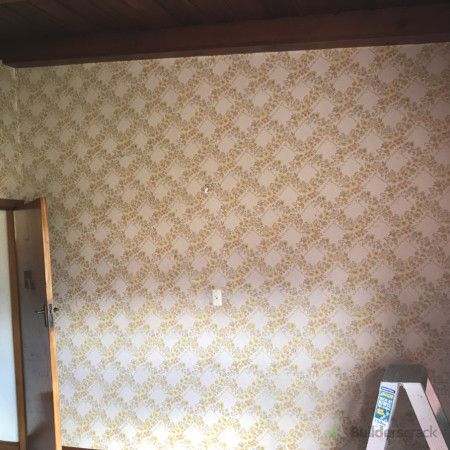 Bedroom original wall paper