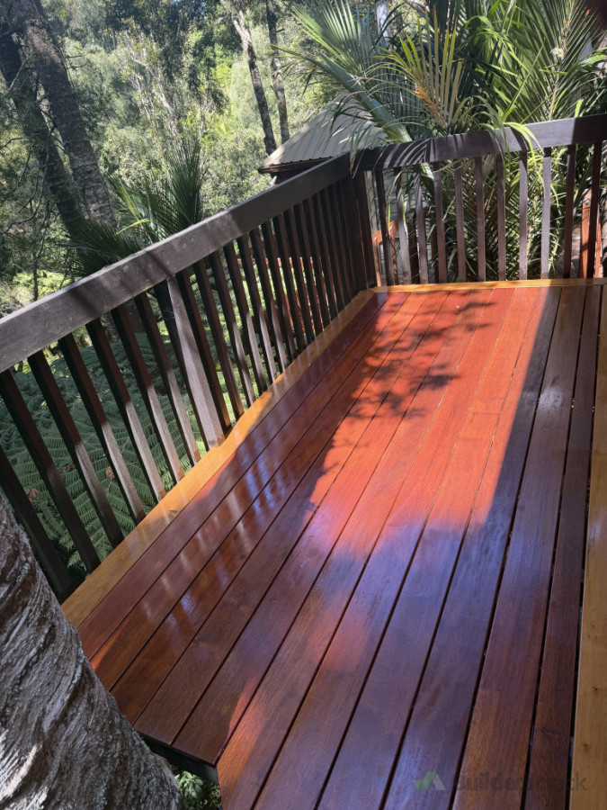 hardwood decking