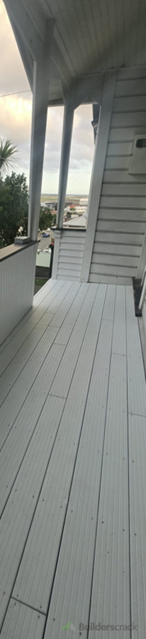 New deck installation completed