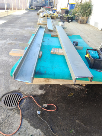 Canopy steel