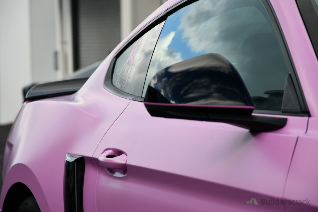 Car Wrapping - Satin Pink