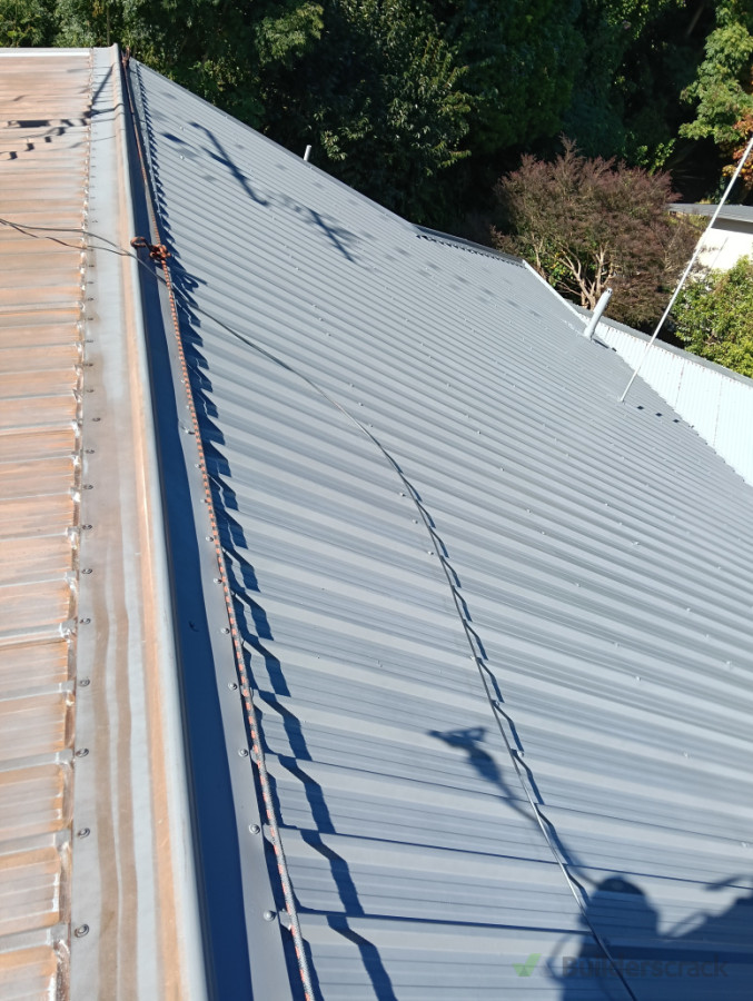 Metal roof repaint