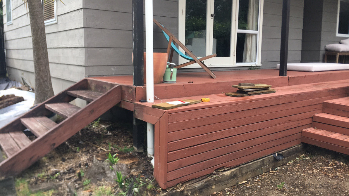 Existing deck