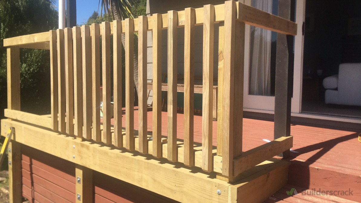 Balustrade build