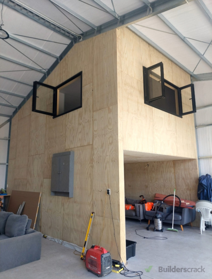 Upstairs office