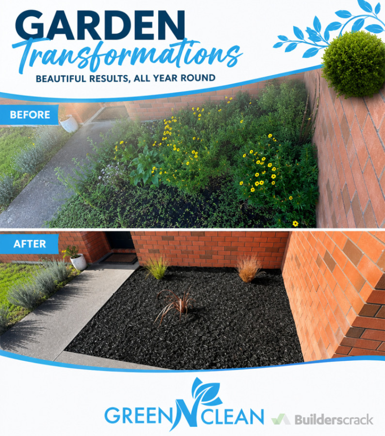 Before/ After Garden Transformation