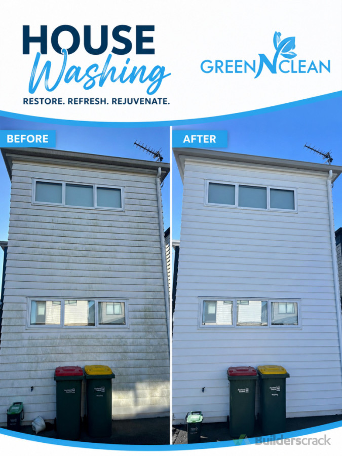Before/After House washing
